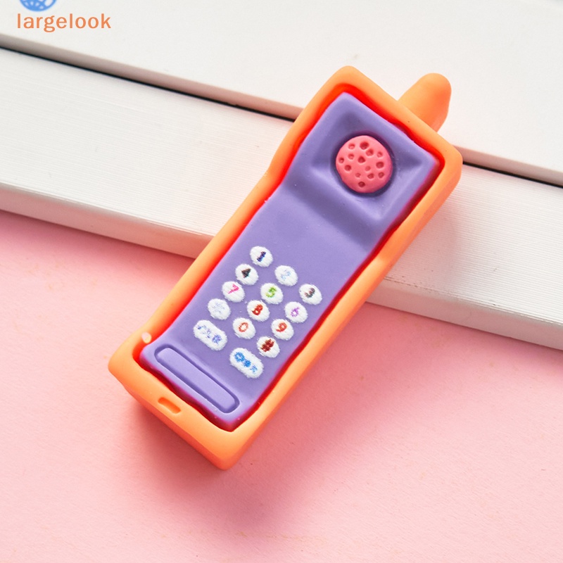 [Biglook] 2 Mô Hình Điện Thoại Di Động Cổ Điển Trang Trí Nội Thất Nhà Búp Bê