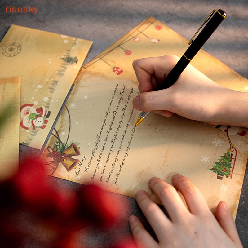 Set 6 Thiệp Giáng Sinh / Năm Mới Phong Cách Vintage