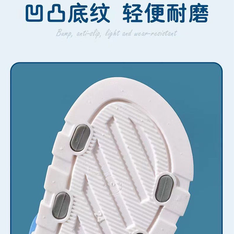 Xăng đan Thể Thao Đế Mềm Chống Trượt Thời Trang Mùa Hè Hàn Quốc Dành Cho Bé Trai