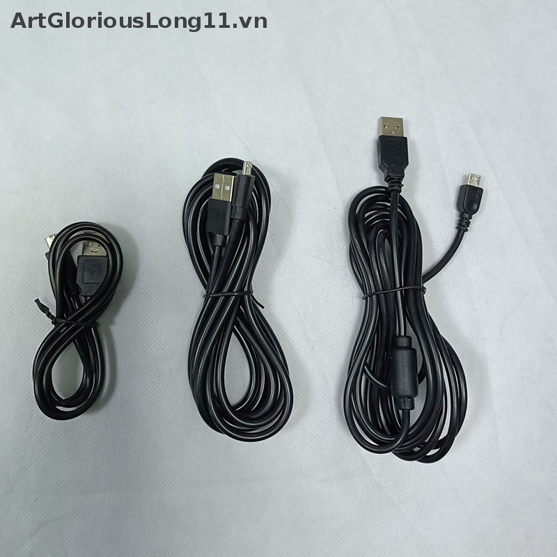 Dây Cáp Sạc Artgloriouslion 4 Cho Tay Cầm Chơi Game PS4 Cổng Micro USB