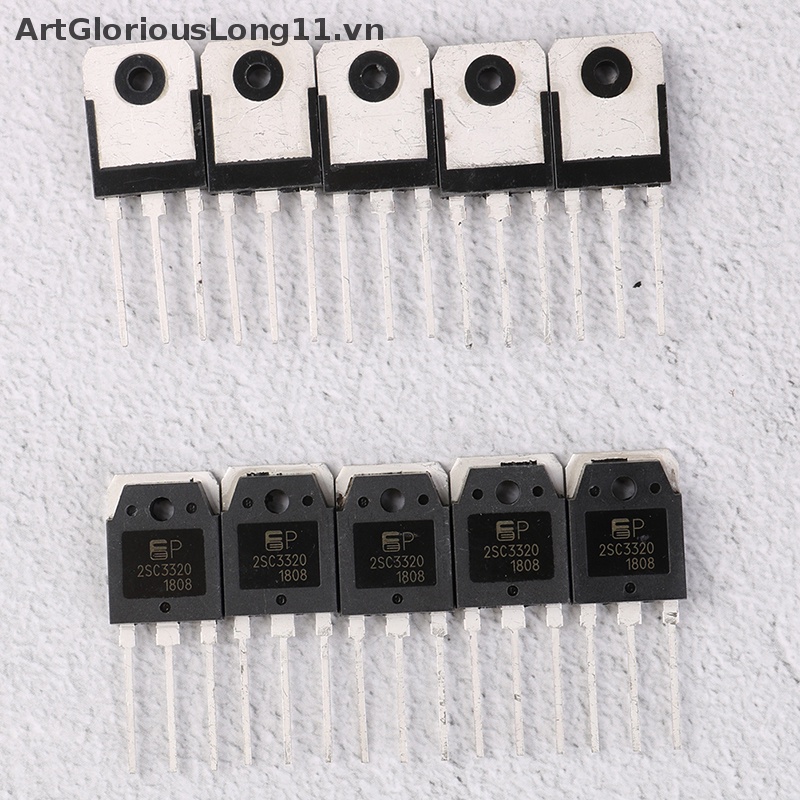 Set 10 Linh Kiện Điện Tử ArtGloriousLong 2sc3320 c3320 15A 500V TO-3P