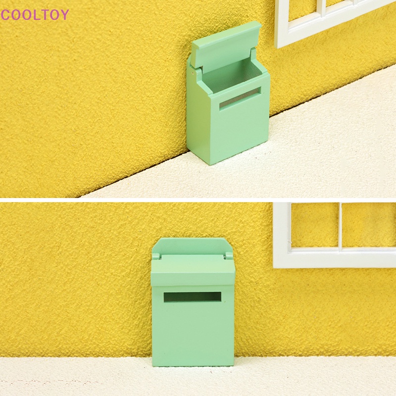 Cooltoy 1 Mô Hình Hộp Thư mini Nhiều Màu Trang Trí Nhà Búp Bê