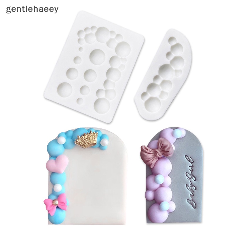 1 Khuôn Làm Bánh Bằng Silicone Hình Bong Bóng Thời Trang DIY