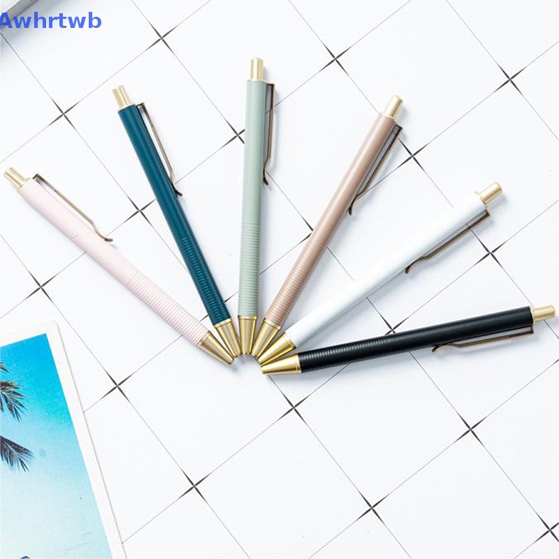 Bút Bi Kim Loại Nhiều Màu Phong Cách Nhật Bản Mới