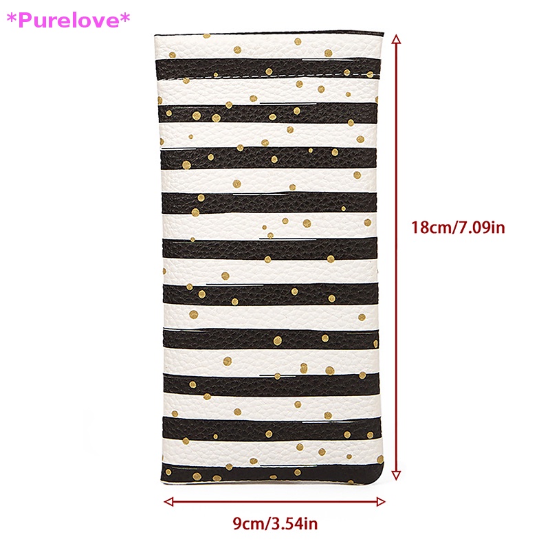 Túi Da PU Đựng Mắt Kính Chống Trầy Xước Tiện Dụng Mới