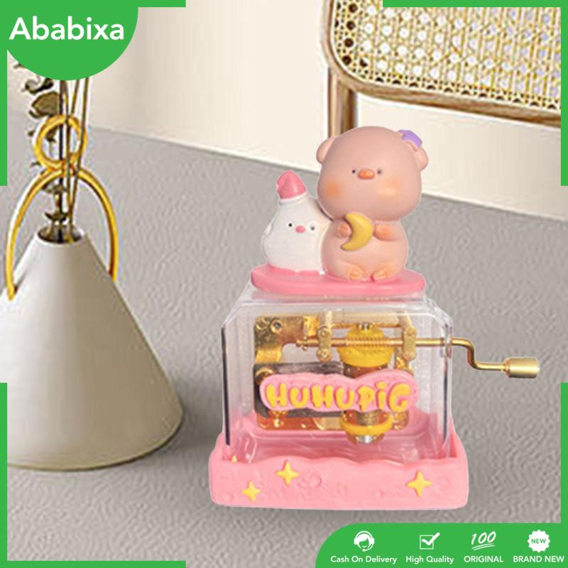 Hộp Nhạc Hình Búp Bê Ababixa Di Động Có Thể Chuyển Động Dùng Làm Quà Tặng Sinh Nhật Cho Bé