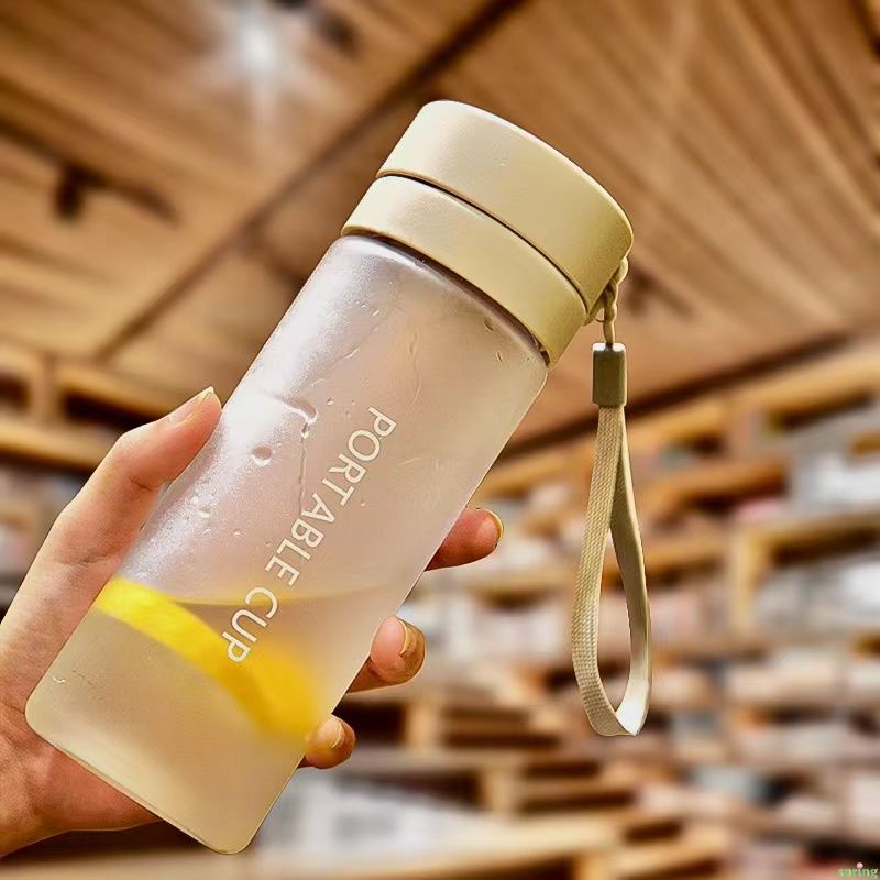 ⚡Vận Chuyển Nhanh⚡⚡800ml/600ml Ngoài Trời Công Suất Lớn Thể Thao Cốc Nước Chất Lượng Cao BPA Miễn Phí Rò Rỉ Bằng Chứng Chai Nước Thể Thao Trái Cây Chanh Uống Nước Trái Cây