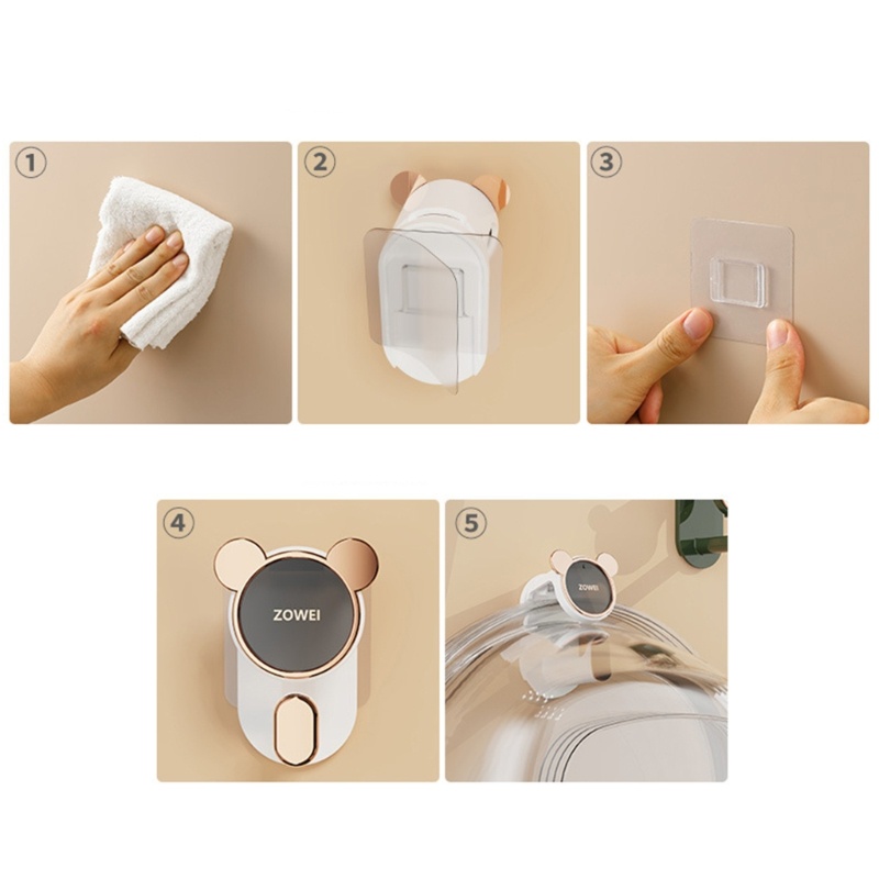 Móc Treo Đồ Dán Tường Tự Dính Chống Nước Chống Ẩm Sắp Xếp Gọn Gàng Cho Nhà Tắm