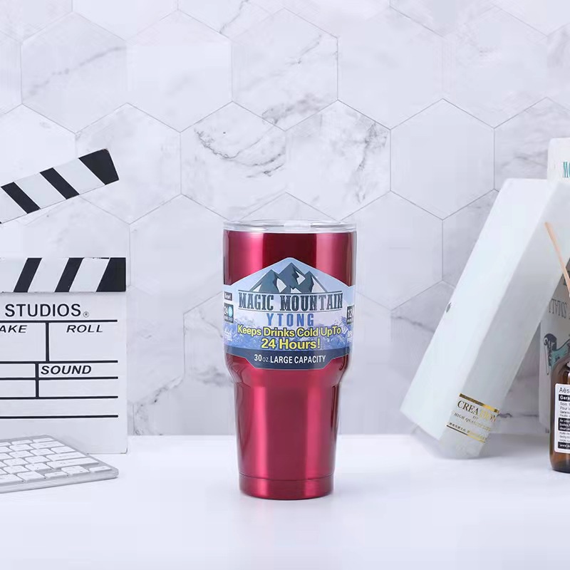 Ly Giữ Nhiệt Bằng Thép Không Gỉ Dung Tích 30OZ Chất Lượng Cao