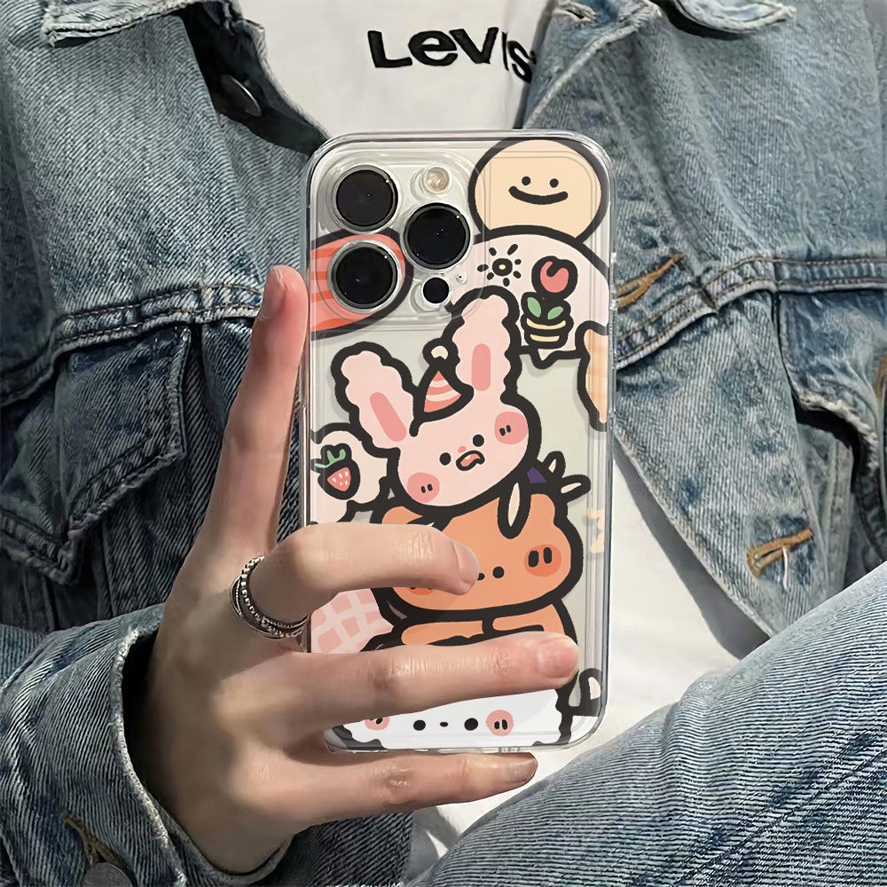 ✅Ốp Điện Thoại Mềm Chống Sốc Họa Tiết Động Vật Đơn Giản Xếp Chồng Lên Nhau Cho Apple max13 iPhone1214pro6ins Style 7811 Q7RP