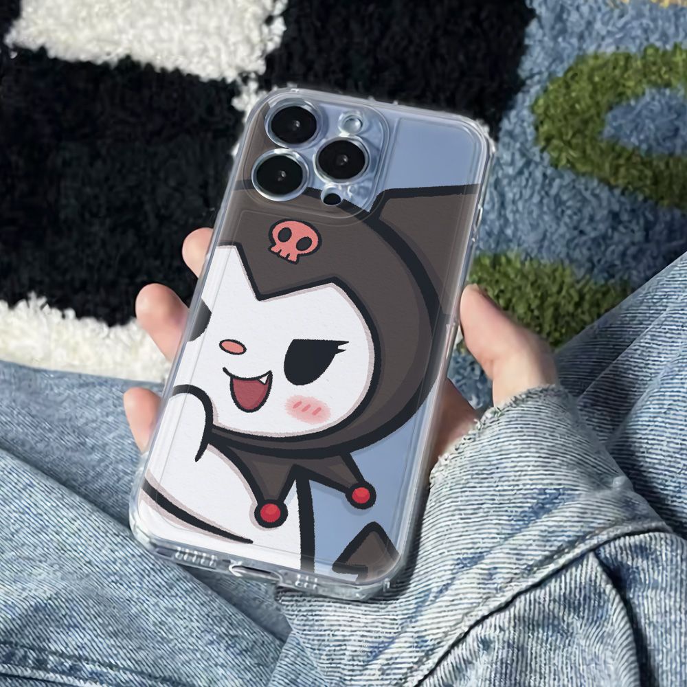 ✅Ốp Điện Thoại Mềm Chống Sốc 6In Style 1178 Apple plus 14pro max 13iPhone12 Kuromi VB2T