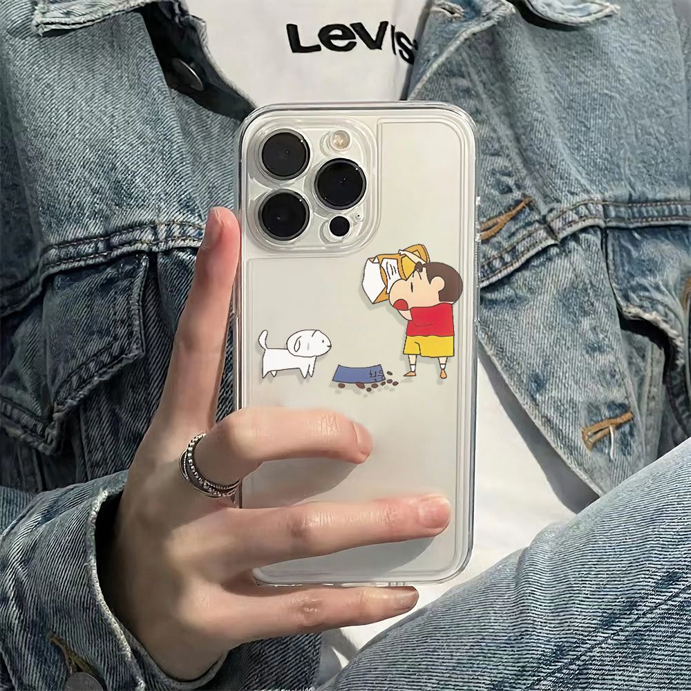 ✅Ốp Điện Thoại Mềm Chống Sốc Phong Cách Đơn Giản Cho Iphone 13 plus1178 max14pro Xiaobai 6insiPhone12 1HKZ