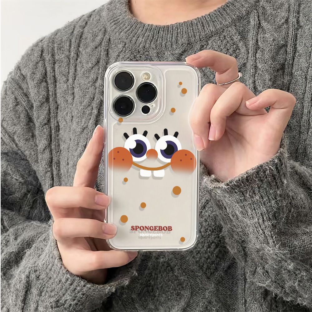 ✅Ốp Điện Thoại Dẻo Họa Tiết Hoạt Hình SpongeBob Chống Sốc Cho Iphone 6In Plusmax 11 78 1314 Pro 12 PV1X
