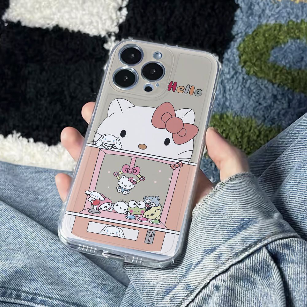 ✅Ốp Điện Thoại Dẻo Họa Tiết Chú Mèo Dễ Thương Chống Sốc Cho Iphone1 iPhone12 7813 6In14Pro max11 UF0I