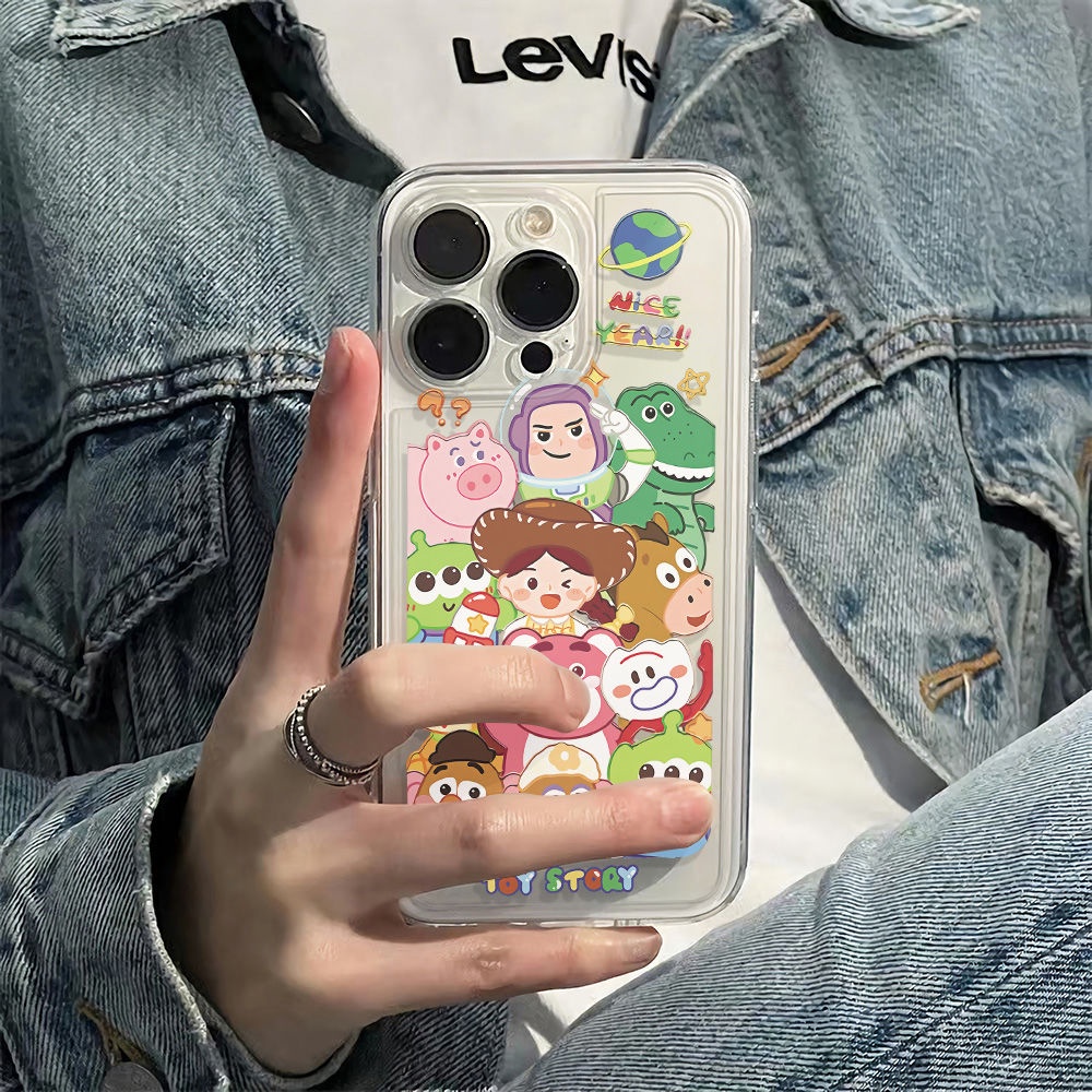 ✅Ốp Điện Thoại Dẻo Họa Tiết Hoạt Hình Toy Story Dễ Thương Chống Sốc Cho Iphone14Proiphone12Plus1378Max 11 6In