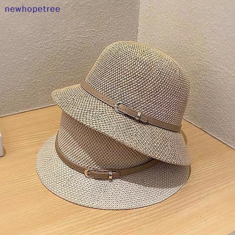 Nón Vành Da Thời Trang Hè Cho Nữ