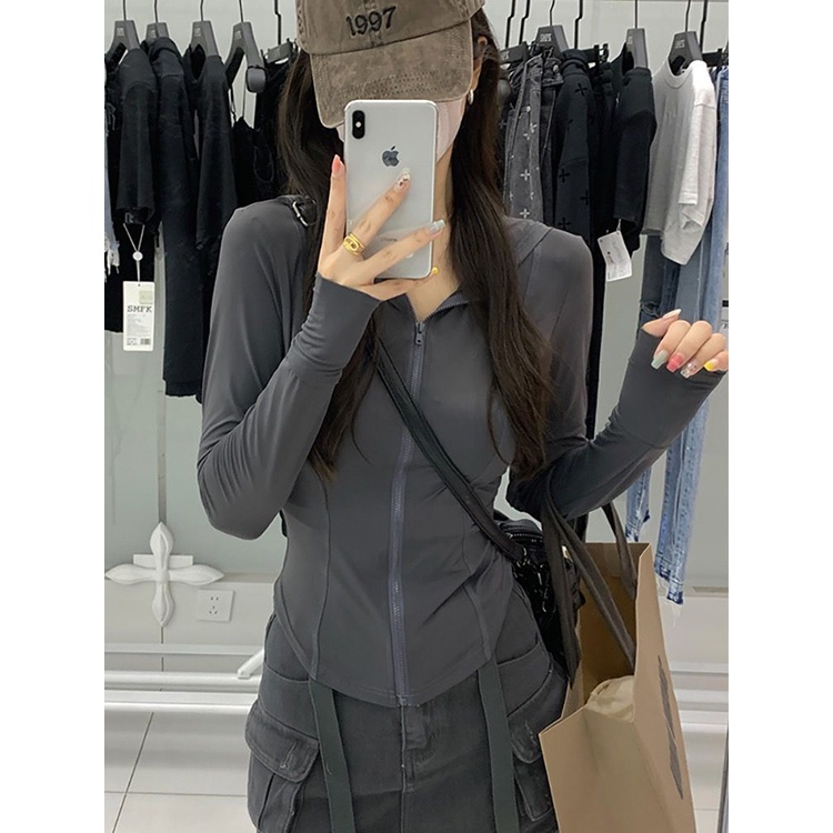 Áo Khoác Lụa Mỏng Nhẹ Thoáng Khí Chống Tia UV Thời Trang Mùa Hè Hàng Mới Dành Cho Bạn Nữ