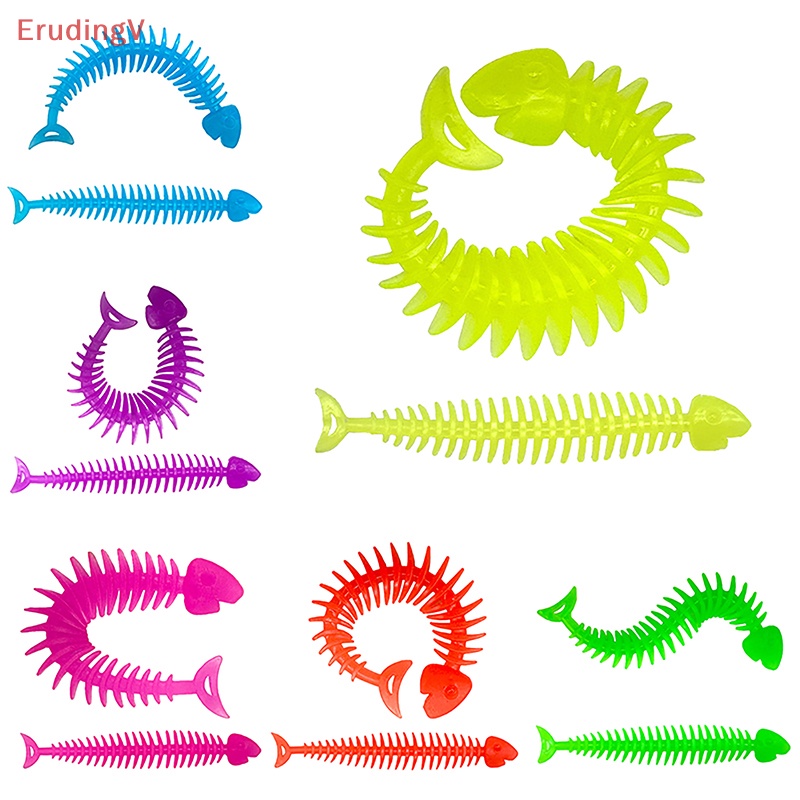 [ErudingV] 1 Dây Đồ Chơi Xương Cá TPR Giảm Căng Thẳng Tự Kỷ Cho Trẻ Em Và Người Lớn [Mới]