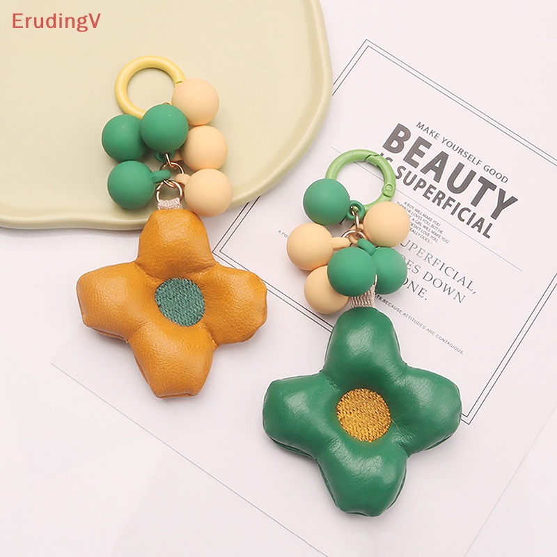 [ErudingV] 1 Móc Khóa Xe Hơi / Túi Xách Họa Tiết Hoa Tinh Tế Thời Trang