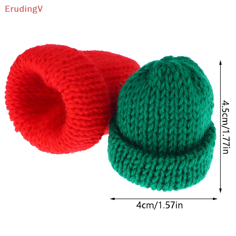 [ErudingV] Mũ Len Beanie Mini Trang Trí Nhà Búp Bê Tỉ Lệ 1 / 12