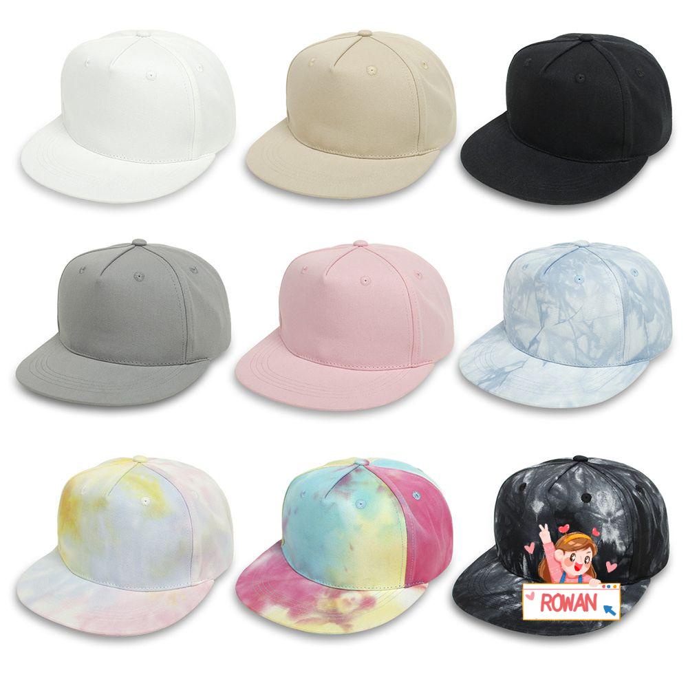 Mũ Lưỡi Trai Họa Tiết Màu Nhuộm Phong Cách Hip hop Âu Mỹ Cá Tính Dành Cho Bé