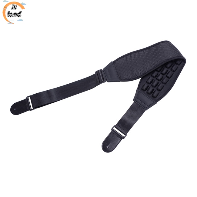 [IS] Dây Đai Đệm Khí Dày Dặn Bằng Da Hai Mặt Dùng Để Mát Xa Cho Đàn Guitar