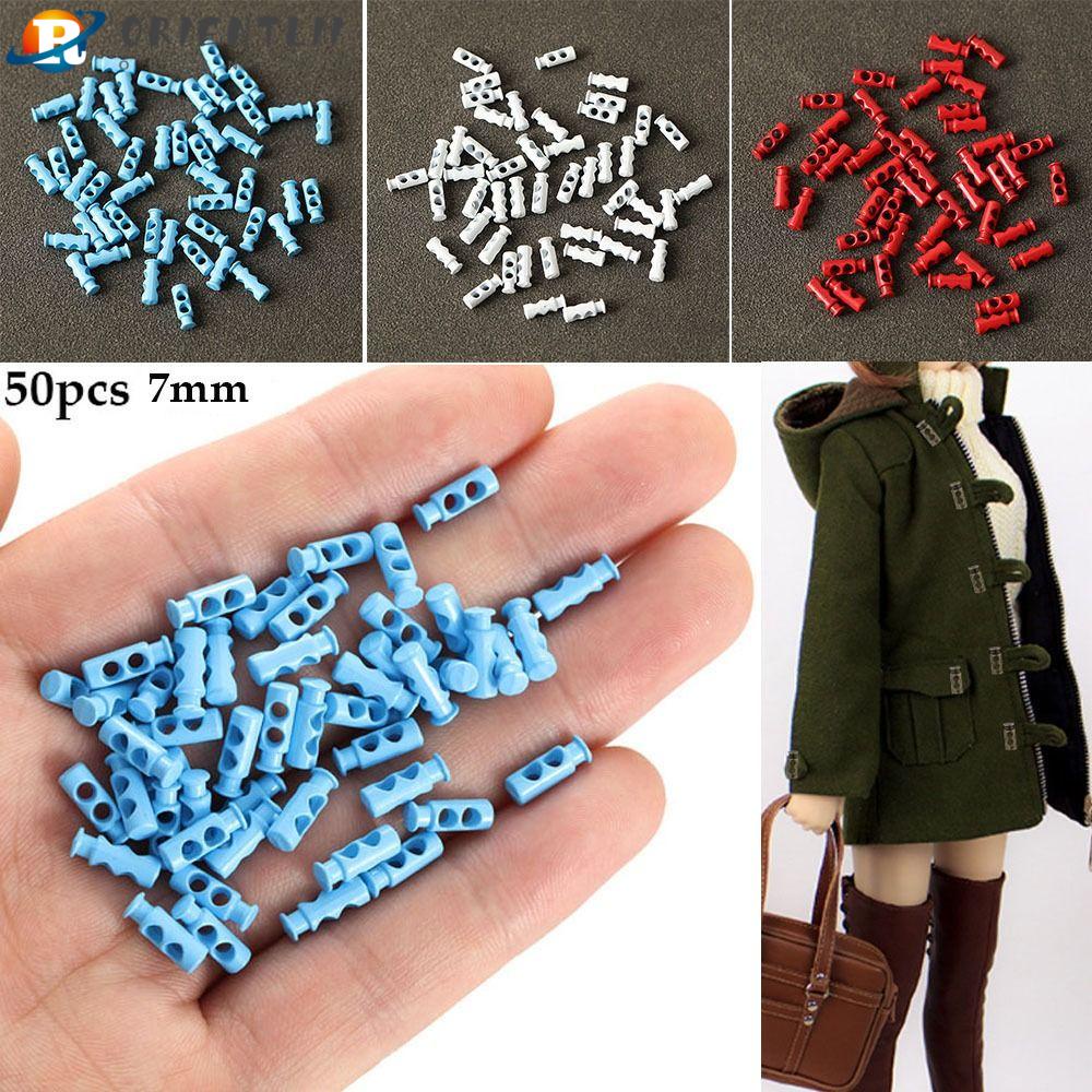 Set 50 Nút Cài Mini 7Mm Bằng Kim Loại Làm Đồ Thủ Công DIY