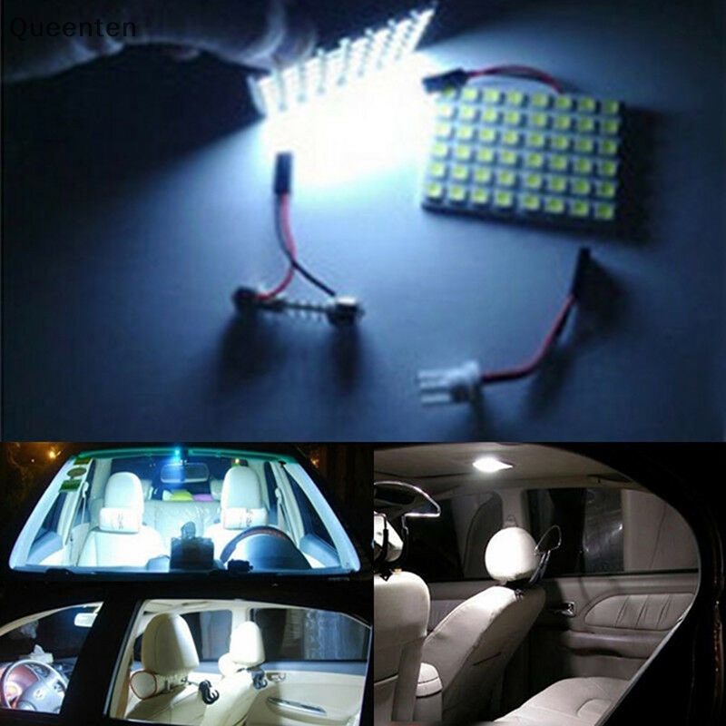 Bảng Đèn led 5050 smd t10 ba9s 12v 5w QT Ánh Sáng Trắng Dùng Để Trang Trí Nội Thất Xe Ô Tô