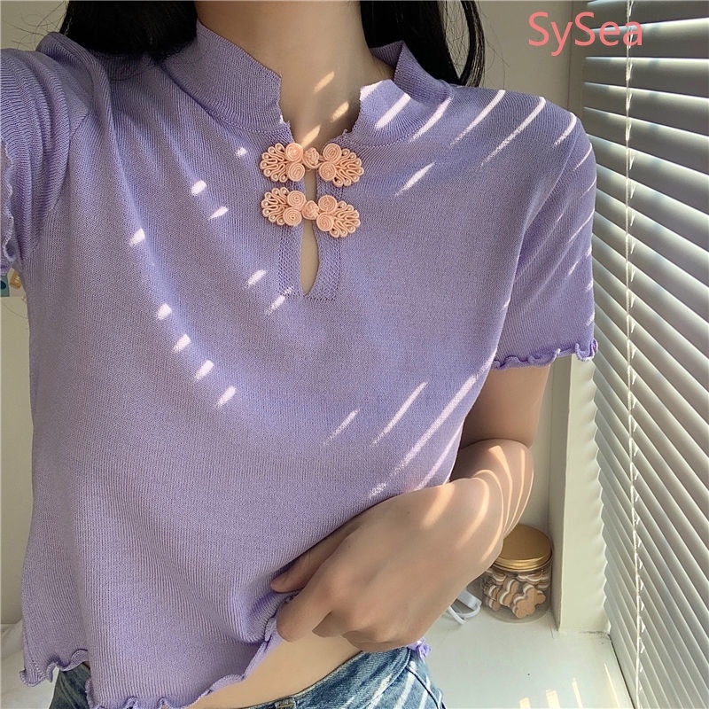 Áo Dệt Kim Thời Trang Mùa Hè Dành Cho Nữ