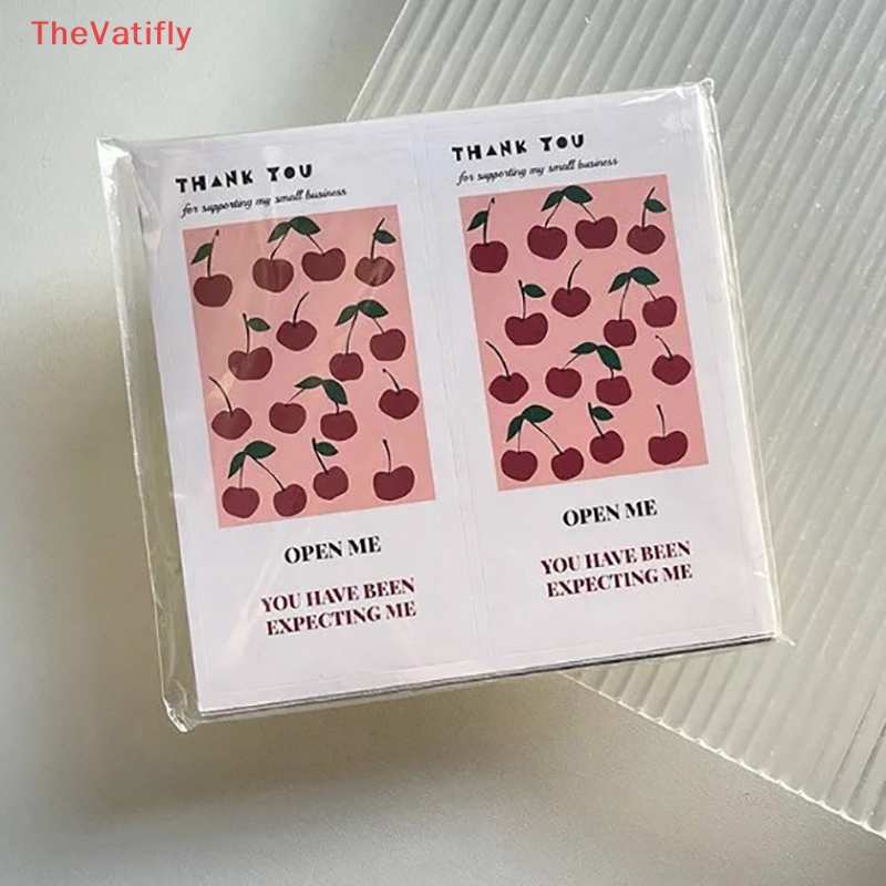 Bộ 50 Miếng Dán 5 * 10cm In Chữ Thank You Trang Trí Hộp Quà