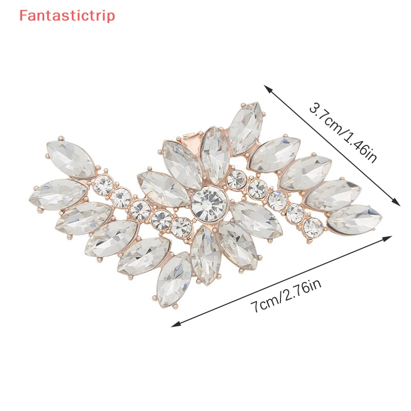 1 Kẹp Đính Đá Trang Trí Giày Cao Gót Cho Cô Dâu Mới