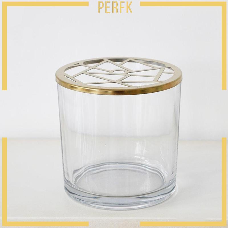 Bình Kính Tròn Đựng Hoa Trưng Bày Để Bàn Trang Trí