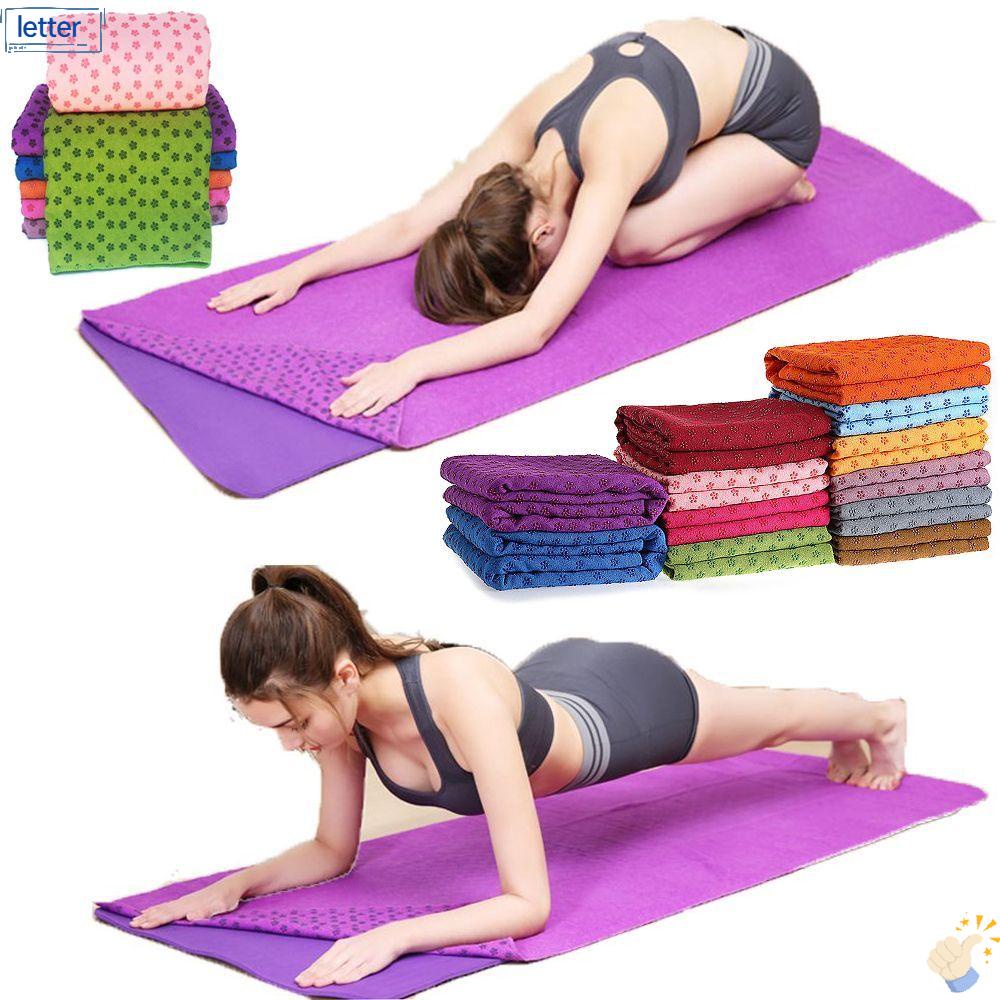 Thảm Tập Yoga / Pilates Chất Liệu Microfiber Kích Thước 183x63cm