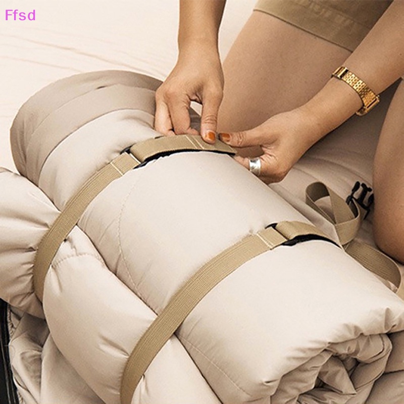 Set 1 / 2 Dây Đai Buộc Hành Lý Bằng Nylon Bền Bỉ Dài 1.35m