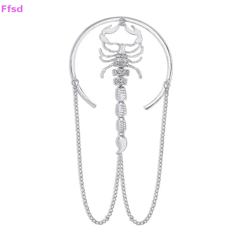 {Ffsd} Vòng Đeo Tay Hình Bọ Cạp Đính Đá Cổ Điển Dành Cho Nữ Bán Chạy