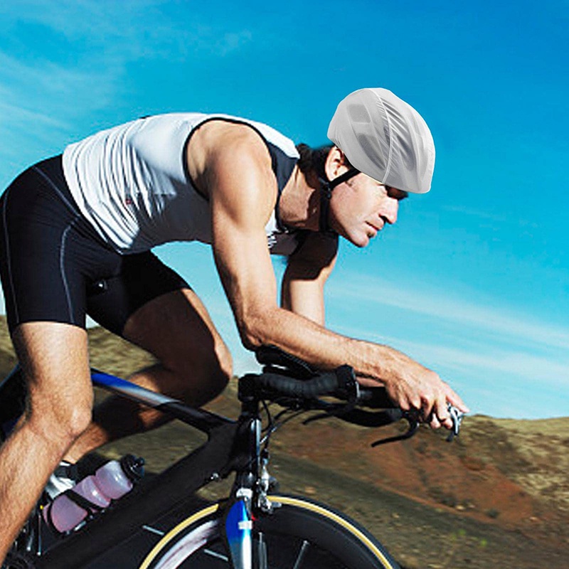 Vỏ Bọc Mũ Bảo Hiểm Chống Gió Mưa Phản Quang Cho Xe Đạp Leo Núi YKD