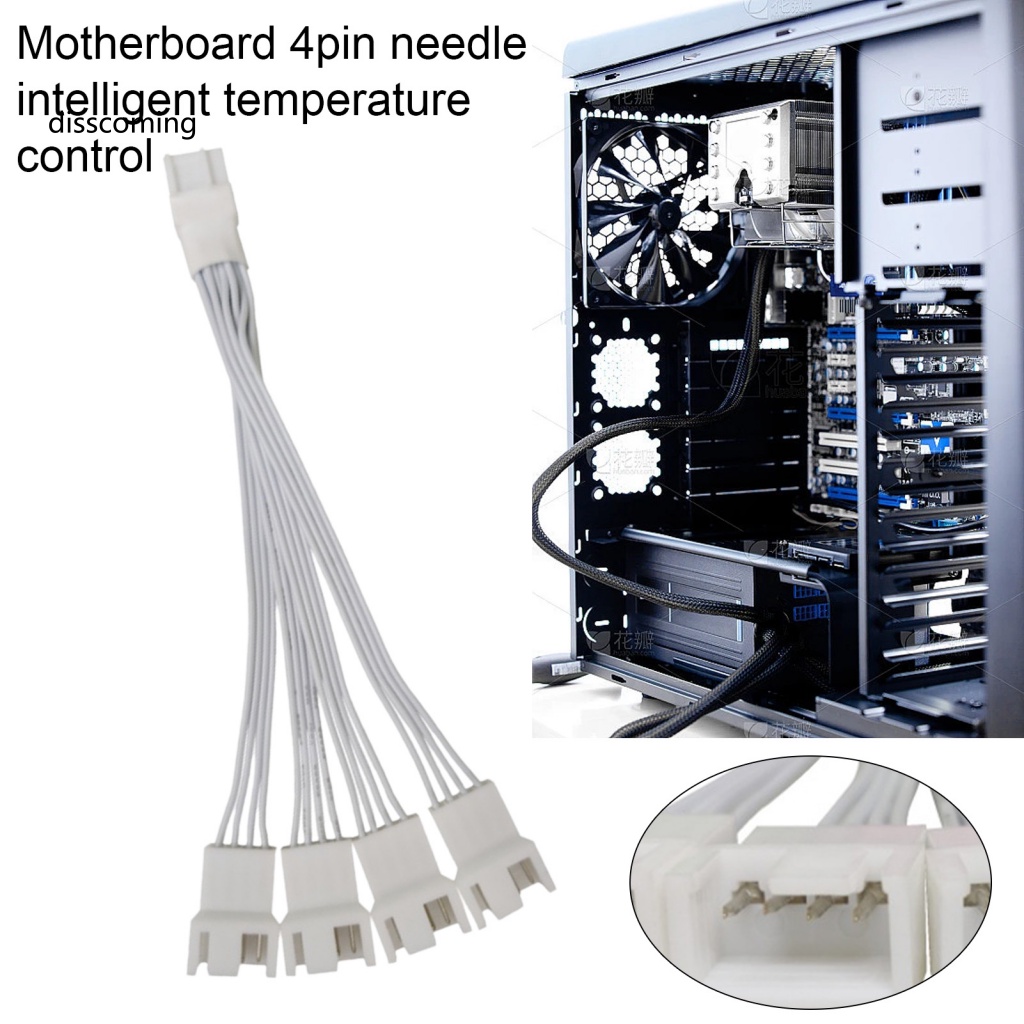 Băng Đô SL SL SL SL SL| Cáp Chia Quạt 4 Chiều Pwm Màu Đen Dài 15cm Đa Năng Tiện Dụng