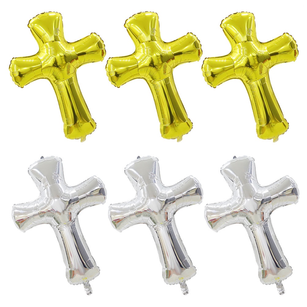 Set 6 Bong Bóng Màng Nhôm Trang Trí Tiệc