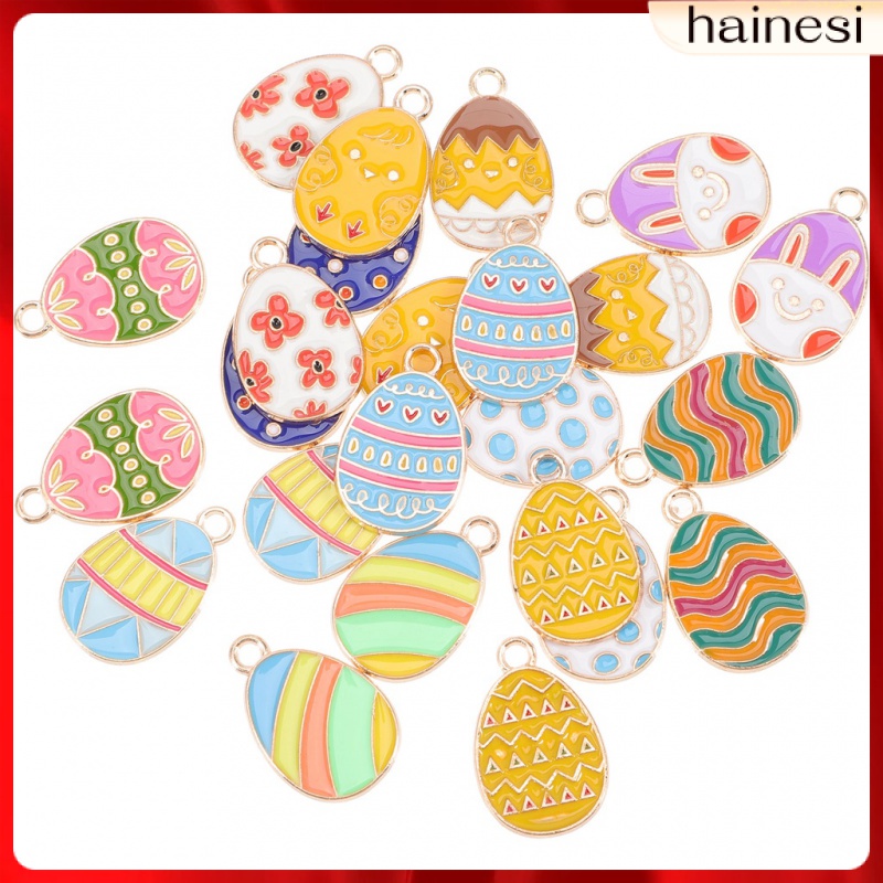 Set 24 Giá Đỡ Mặt Vòng cổ / Bông Tai Hình Trứng Phục Sinh DIY