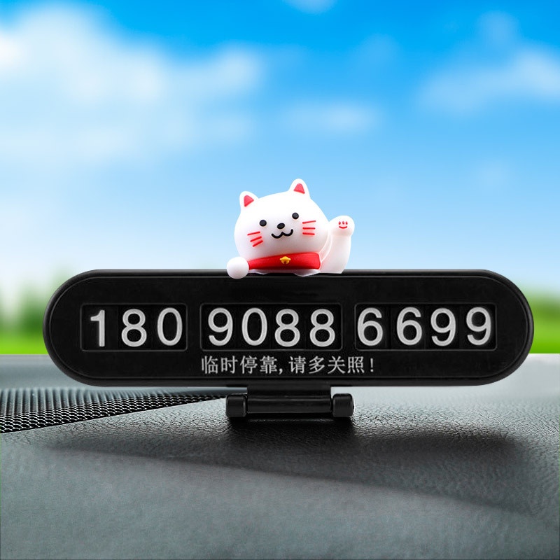 (SẴN HÀNG) - 2023 Hoạt hình Búp Bê Nhỏ Dễ Thương Trang Trí Biển Số Xe Hơi xe máy có kèm băng keo