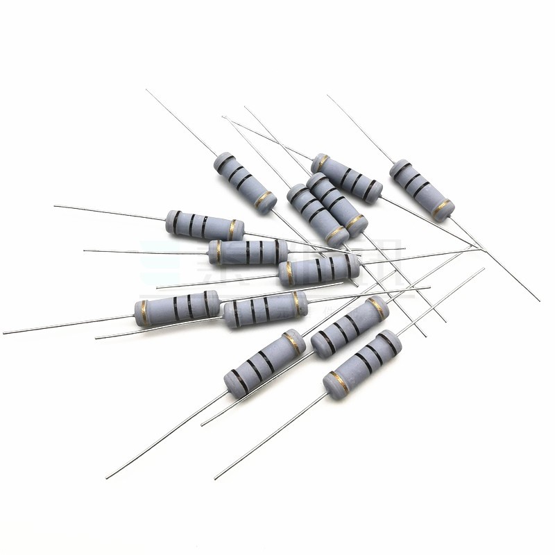 Bộ 10 Điện Trở Carbon 0.5W / 1W / 2W / 3W / 5W 5% 100K220470K910k Châu Âu K910k