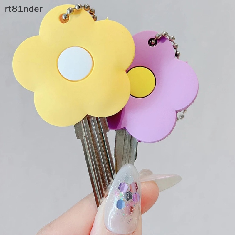 Rt 1 Vỏ Bọc Chìa Khóa Bằng Silicon Hình Hoa Hoạt Hình Cho Nữ