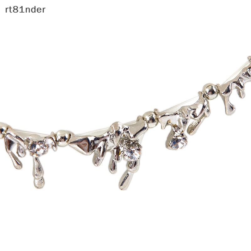 Rt Vòng Cổ Choker Bằng Hợp Kim Mặt Hình Giọt Nước Phong Cách Hip Hop Thời Trang Cho Nữ