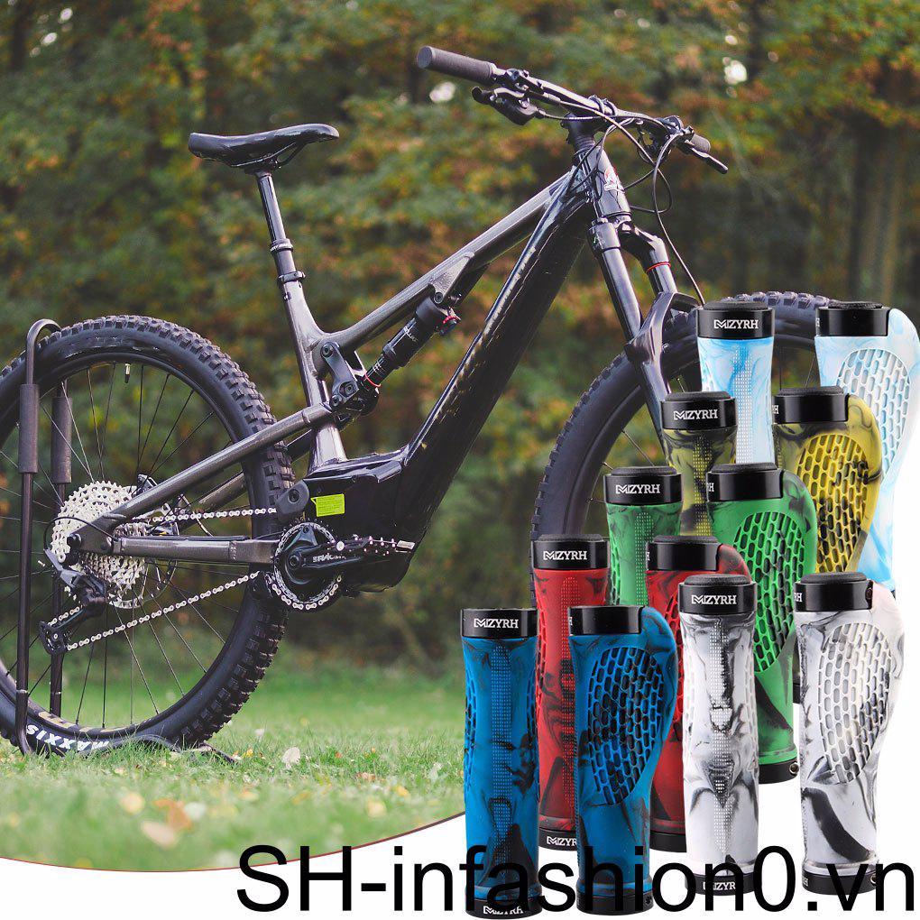 Bộ 2 Vỏ Bọc Tay Lái Xe Đạp Bằng Cao Su Chống Trượt Thoáng Khí