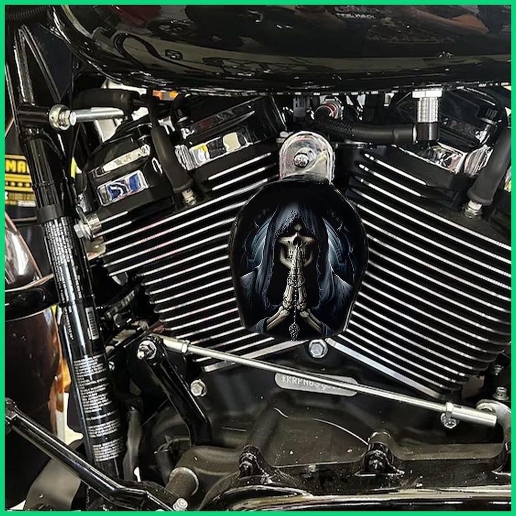 Vỏ Bọc Bảo Vệ Còi Xe Máy Hình Đầu Lâu Độc Đáo Trang Trí Cho jiwvn