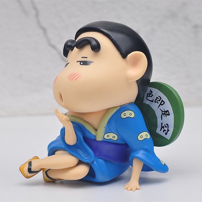 Kimono Của Nohara 10cm Phiên Bản. Mô Hình Nhân Vật Cậu Bé Bút Chì Shin-chan Đáng Yêu