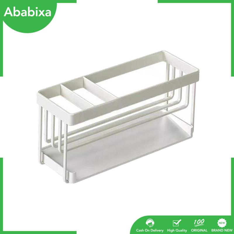 Giá Đỡ Bọt Biển / Xà Phòng Có Rãnh Thoát Nước Tiện Dụng Cho Bồn Rửa Nhà Bếp