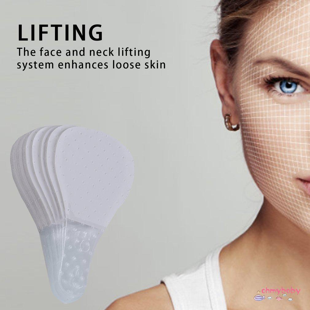 [Ready] 40 Chiếc Vô Hình Mặt Miếng Dán Da Chữ V Nâng Băng Mỏng Chống Nhăn Thư Giãn [Z/3]