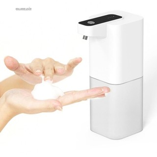 【GRCEKRIN】400ml Soap Dispenser USB Automatic Foam Soap Dispenser Infrared Motion Sensor