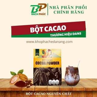 Bột cacao nguyên chất 500g dans - bột cocoa 500g - nguyên liệu pha chế cacao